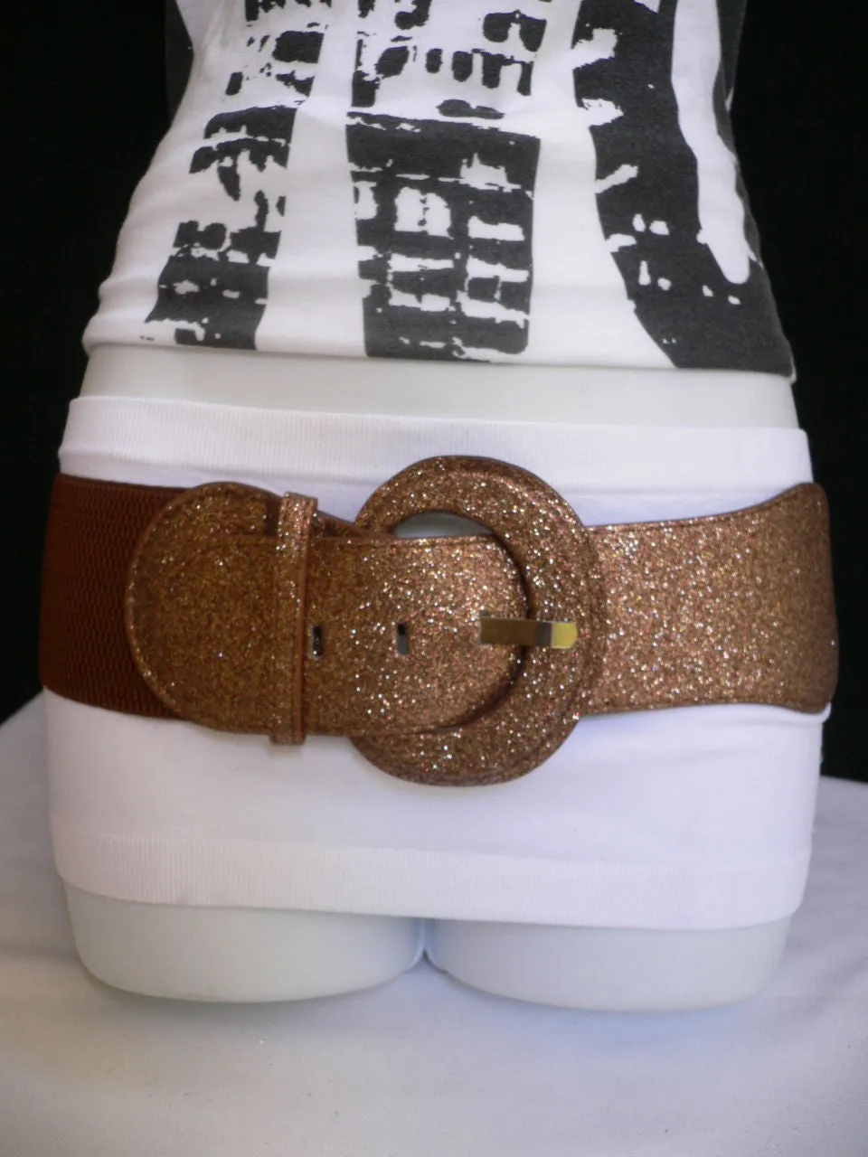 Sparkling Glitter Elastic Belt