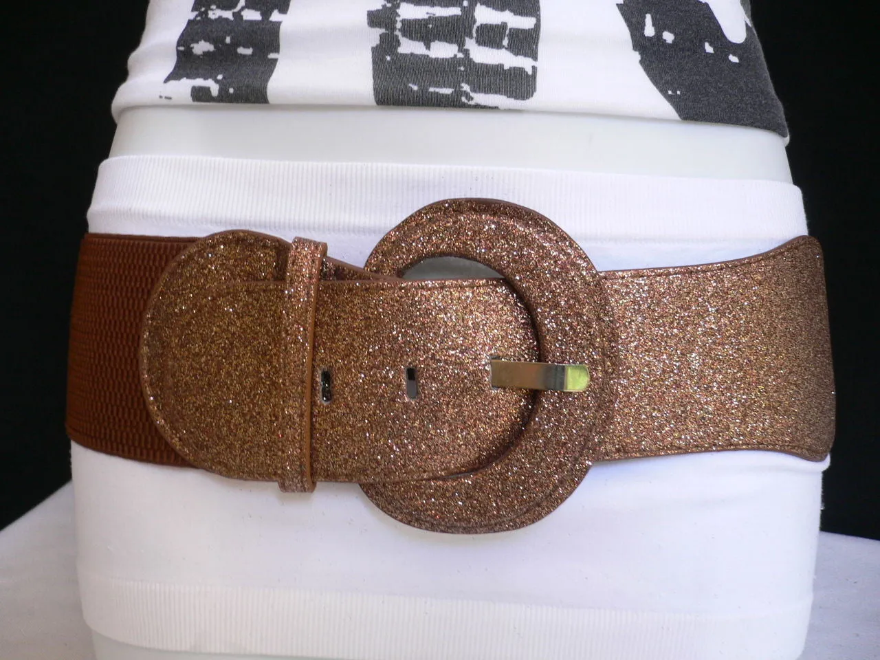 Sparkling Glitter Elastic Belt