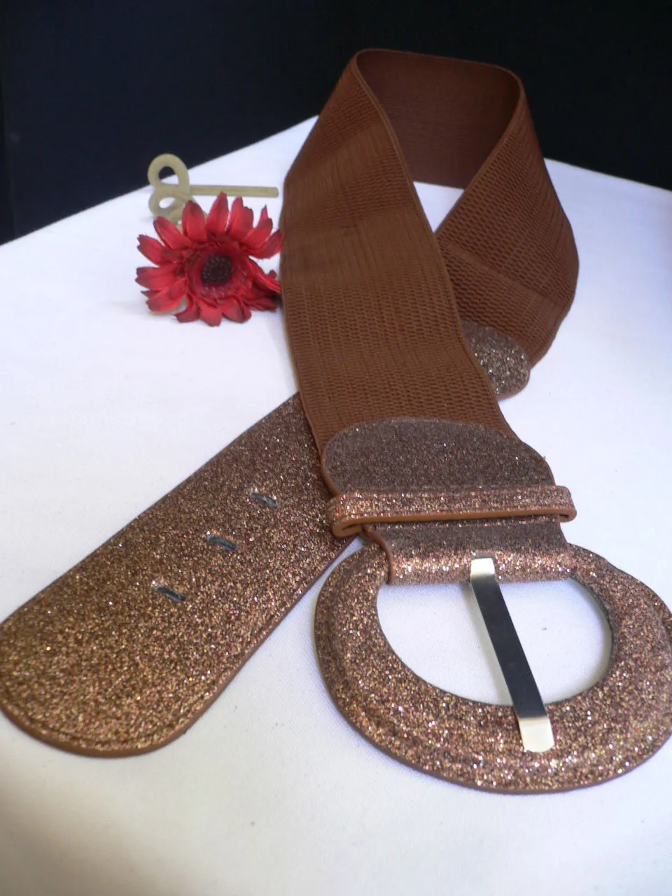 Sparkling Glitter Elastic Belt