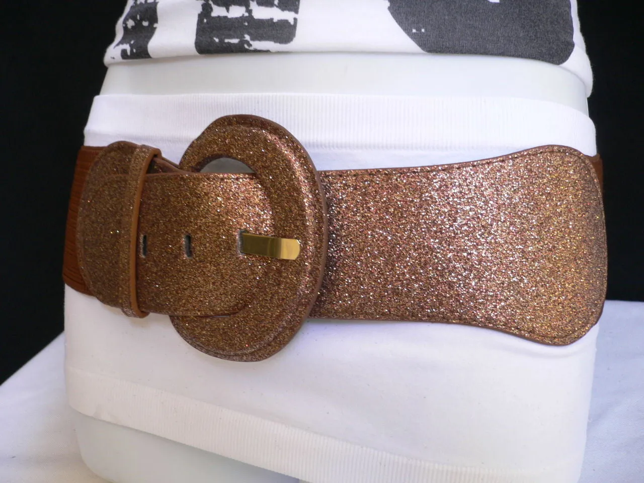 Sparkling Glitter Elastic Belt