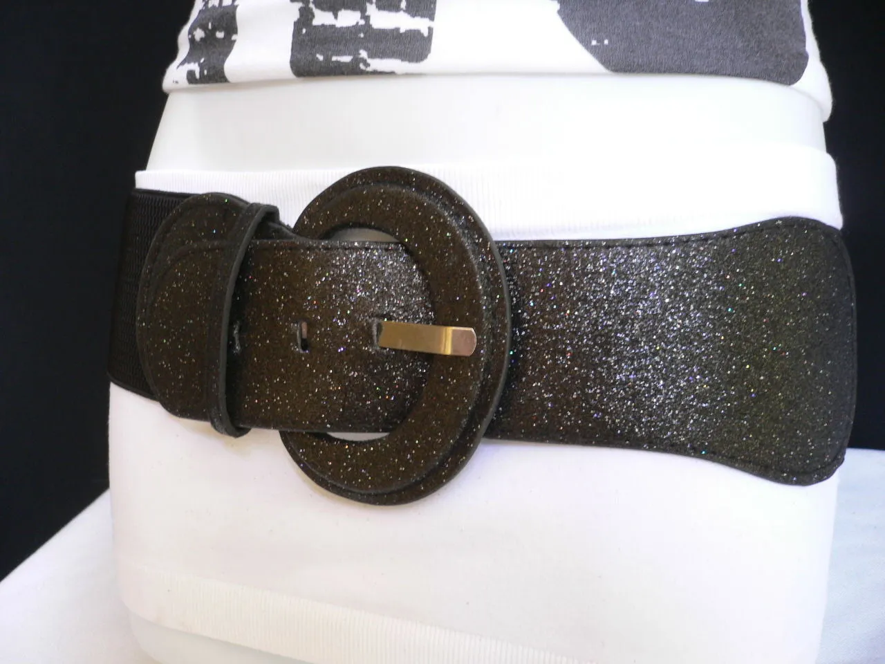 Sparkling Glitter Elastic Belt