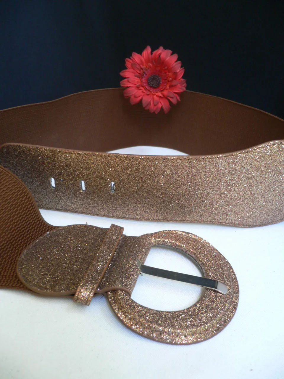 Sparkling Glitter Elastic Belt