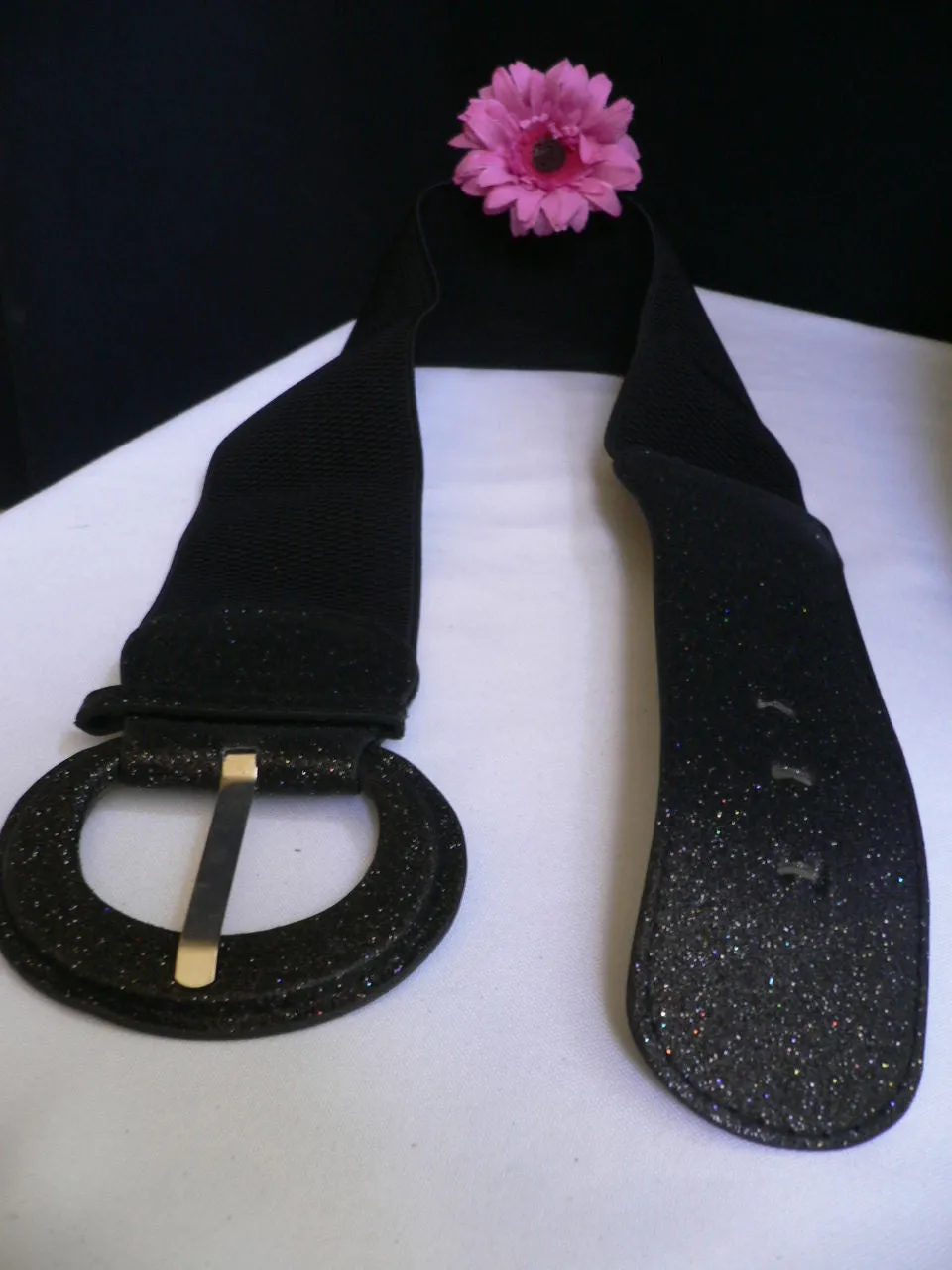 Sparkling Glitter Elastic Belt