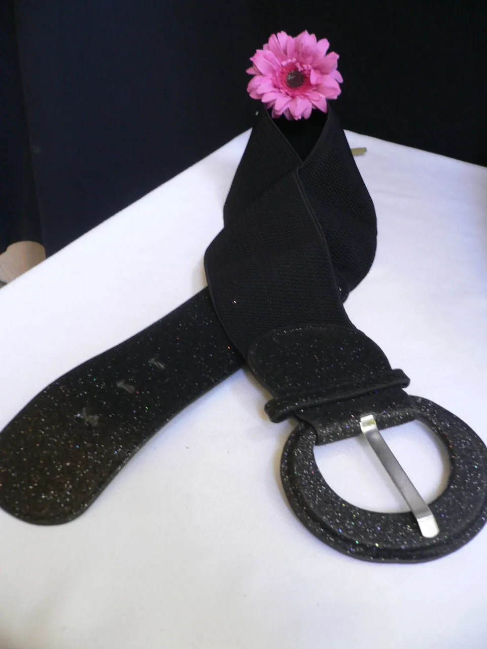 Sparkling Glitter Elastic Belt