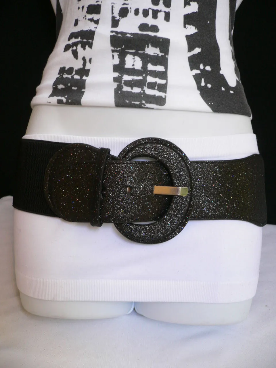 Sparkling Glitter Elastic Belt