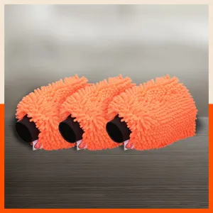 Spic & Span Multi Purpose Micro Fiber Cleaning Glove (Flourescent Orange)