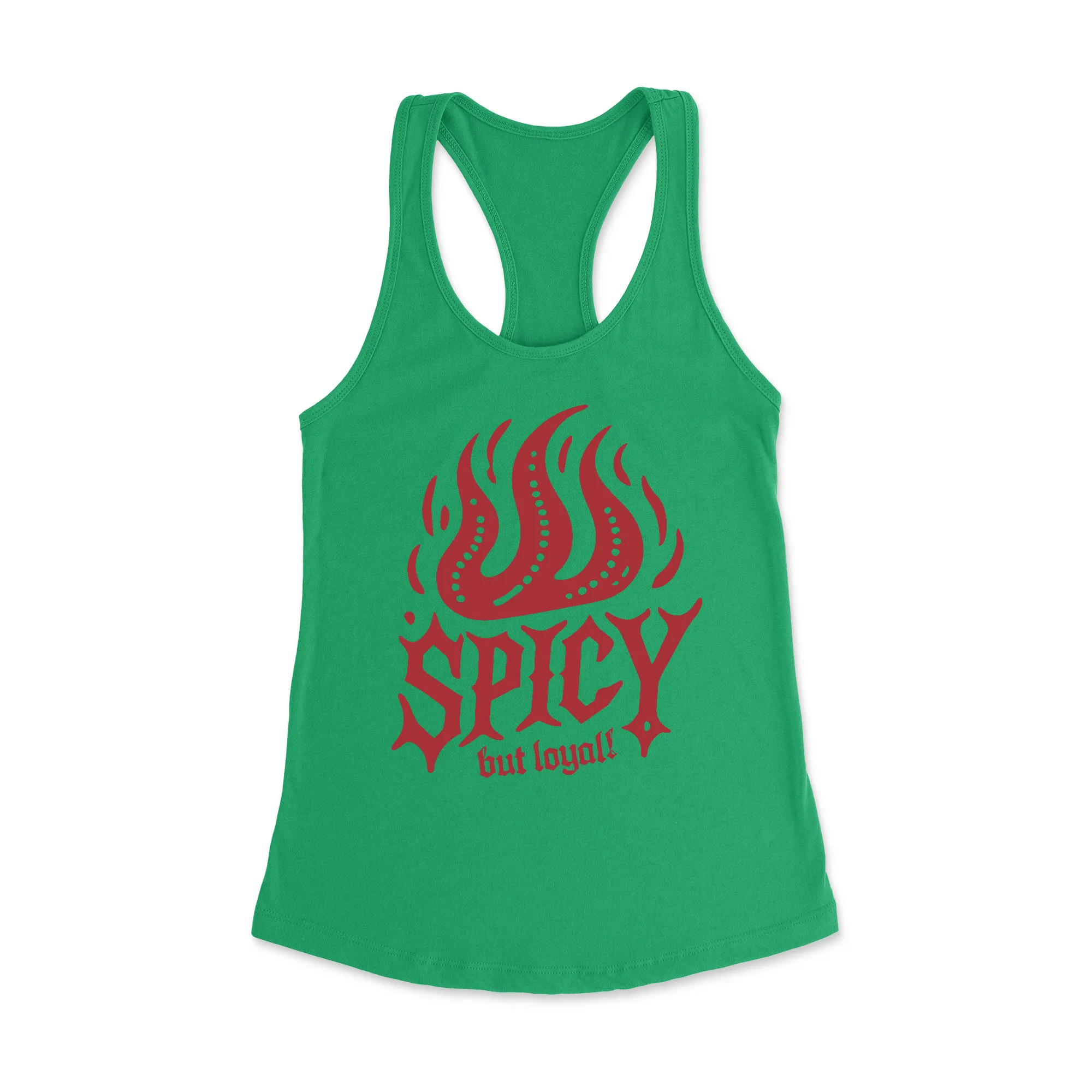 Spicy but loyal Racerback Tank Top