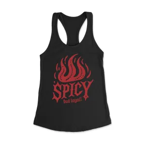 Spicy but loyal Racerback Tank Top