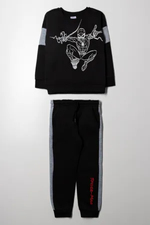 Spider-Man Tracksuit Black