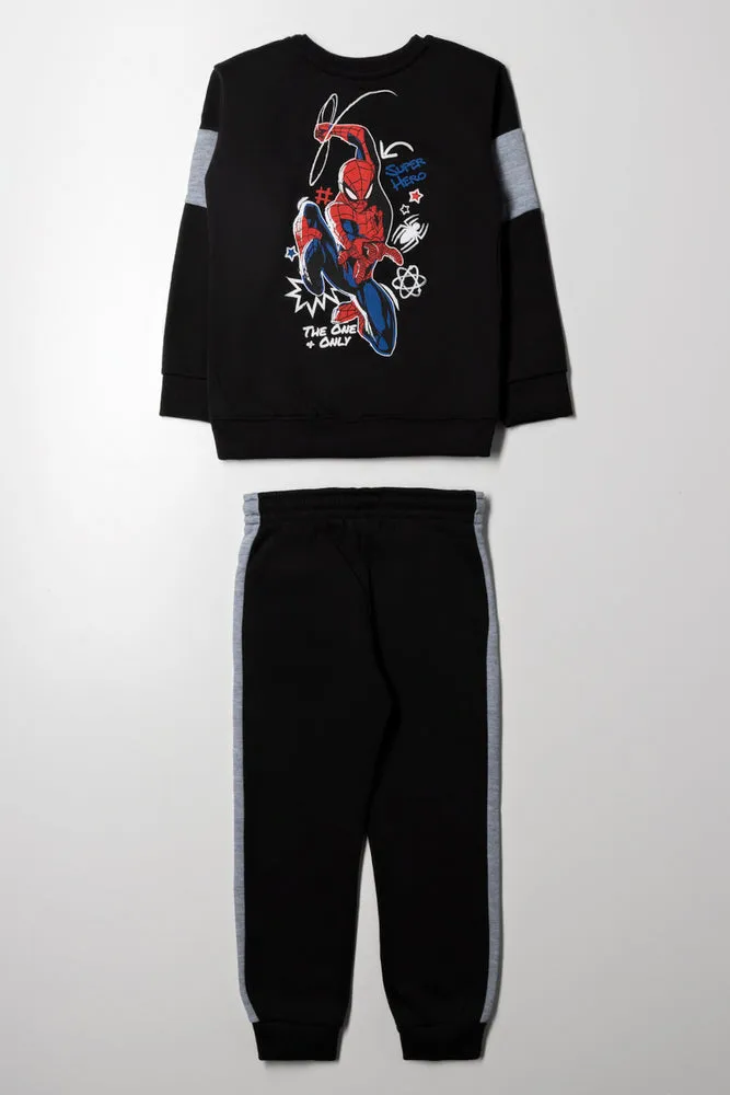 Spider-Man Tracksuit Black