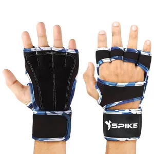 Spike Leather Gym Gloves