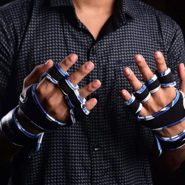 Spike Leather Gym Gloves