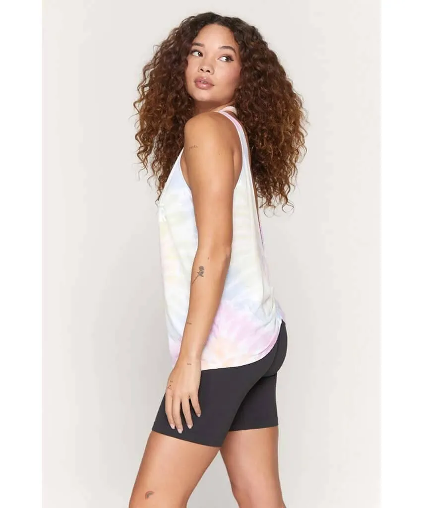Spiritual Gangster Tie Dye Varsity Tank