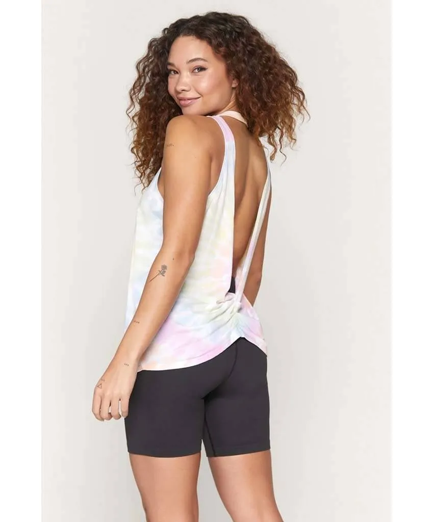Spiritual Gangster Tie Dye Varsity Tank