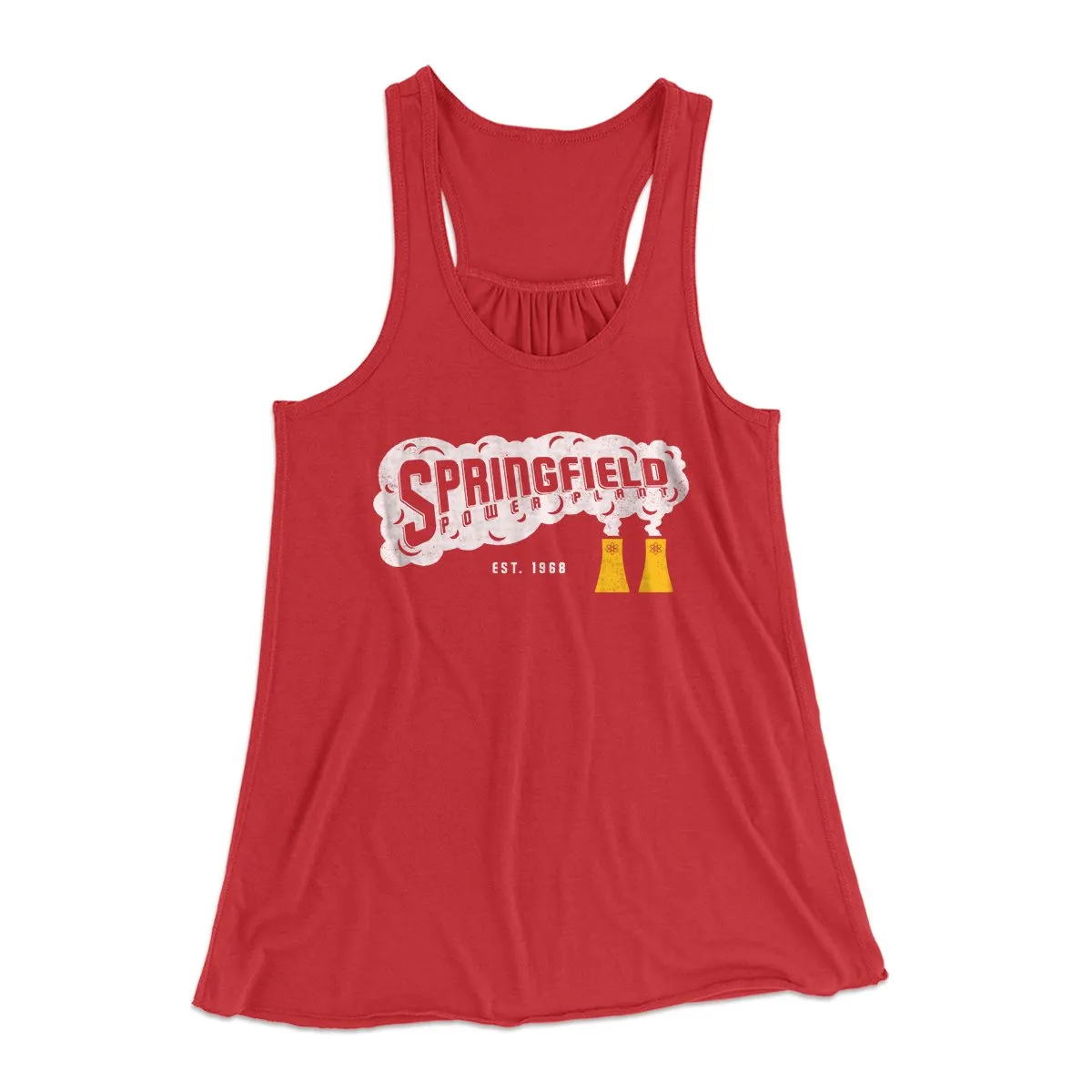 Springfield Power Plant Women's Flowey Tank Top