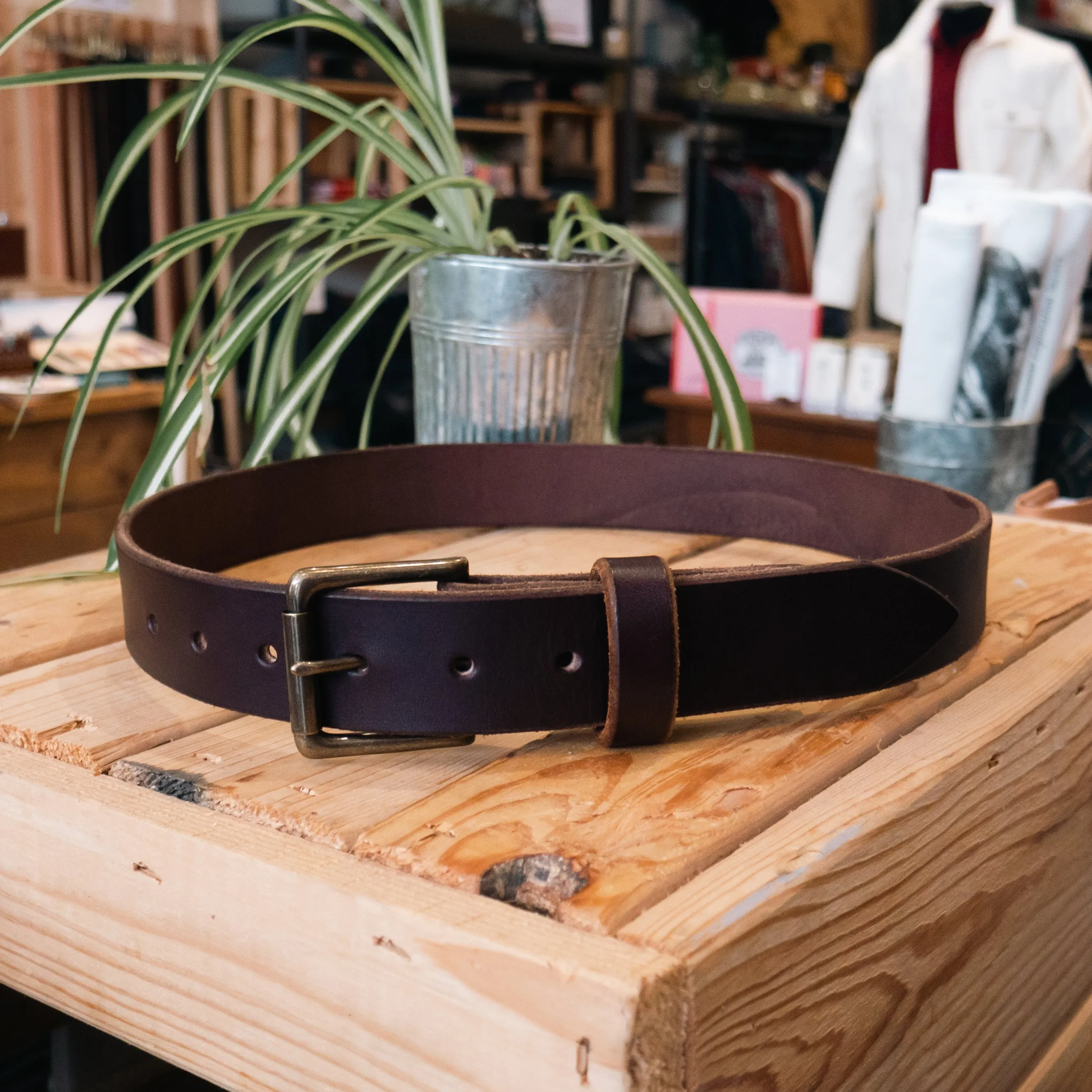 Standard Camp Belt | Antique Brass
