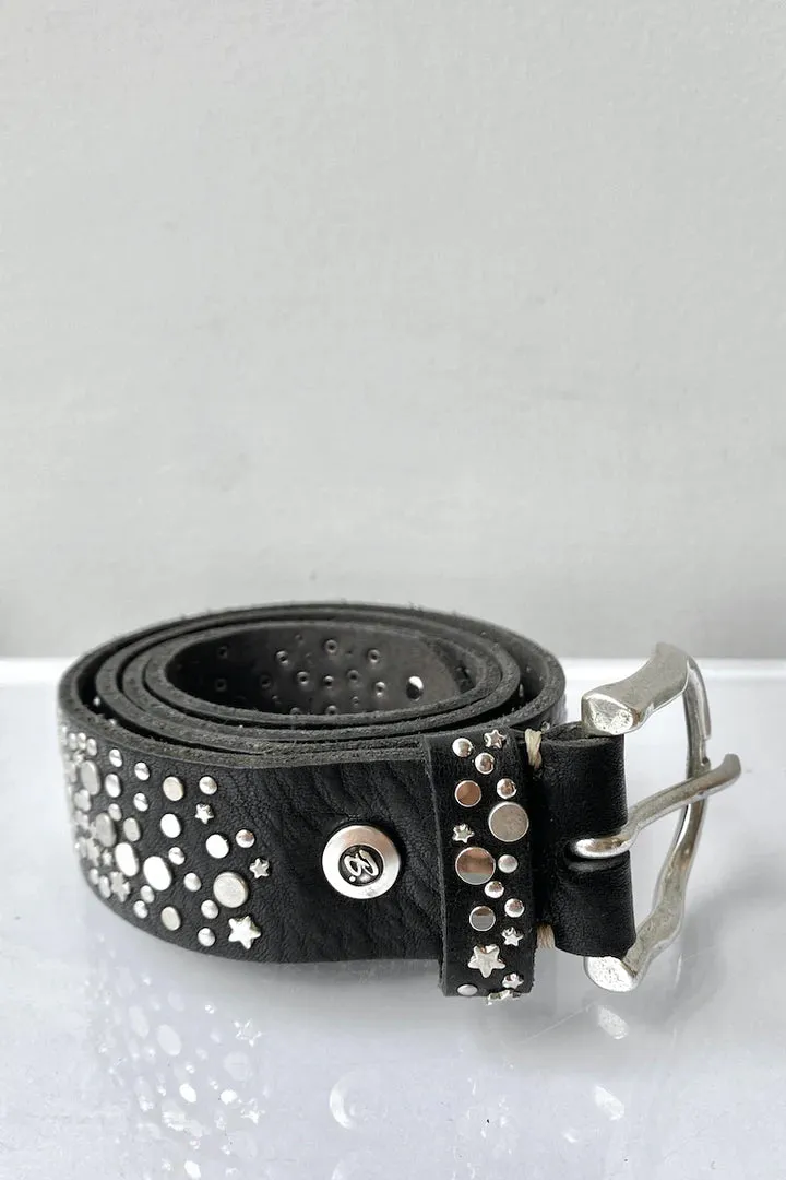 Sterora Silver Black Belt 0790