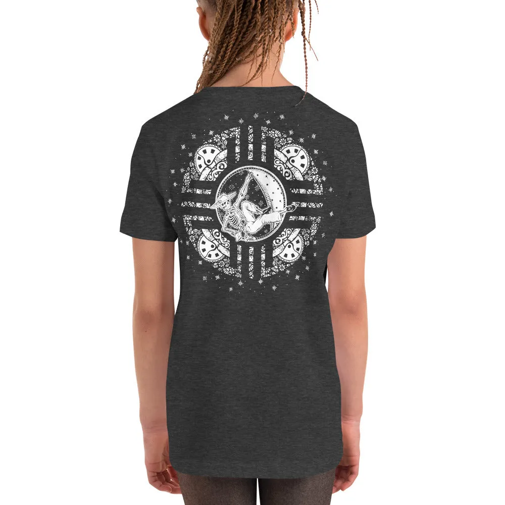 Stone Age Youth Zia Skelton T-Shirt - Print on Demand