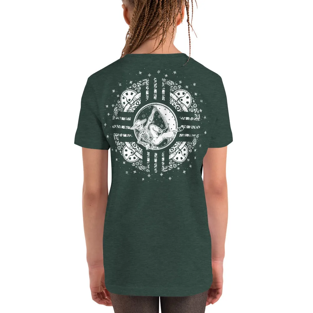 Stone Age Youth Zia Skelton T-Shirt - Print on Demand