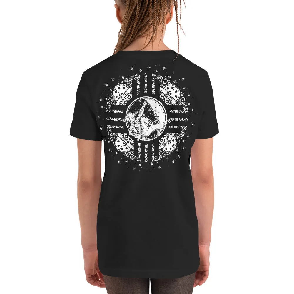 Stone Age Youth Zia Skelton T-Shirt - Print on Demand