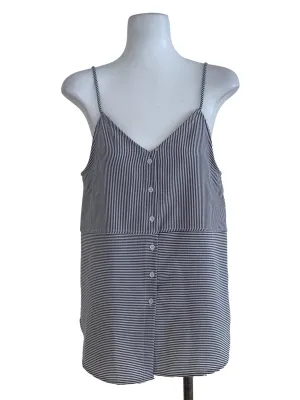 Stone Blue Bengal Stripe Tank Top