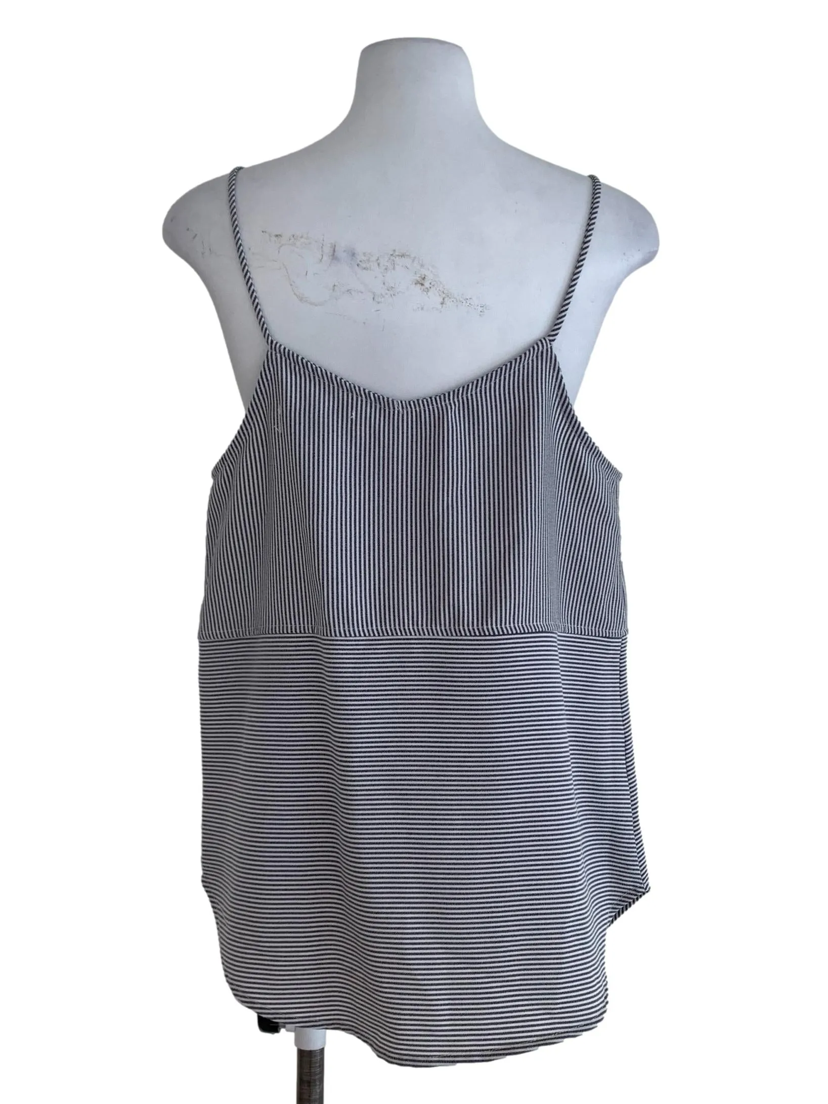 Stone Blue Bengal Stripe Tank Top