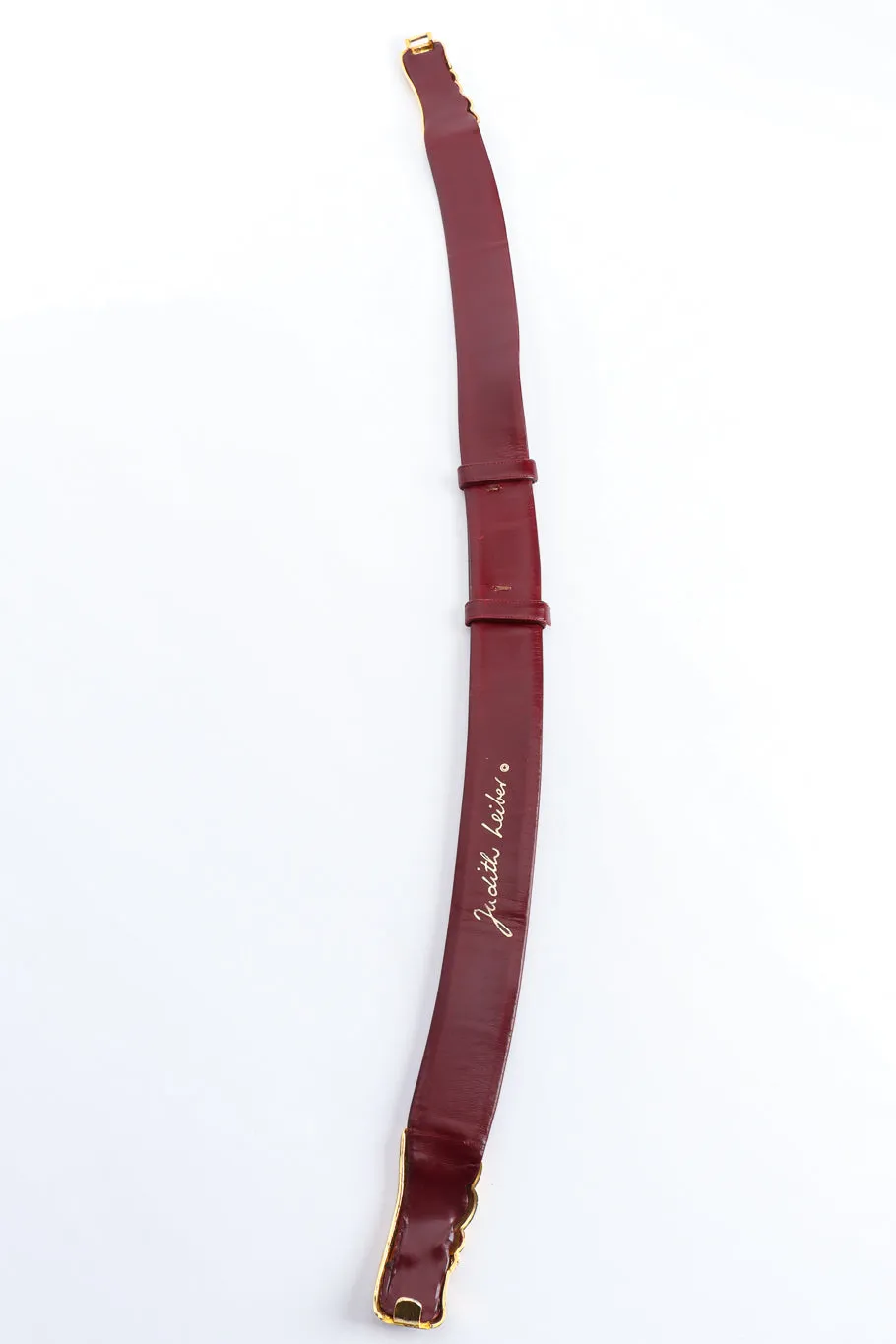 Stoned Wing Leather Belt