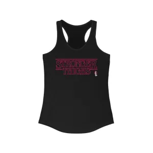 Stronger Thighs - Womens Racerback Tank Tops
