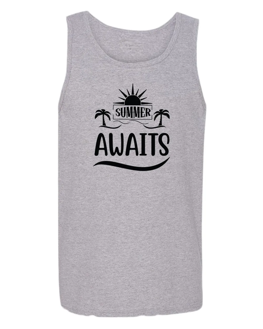 Summer awaits tank top, summer tank top, beach party tank top