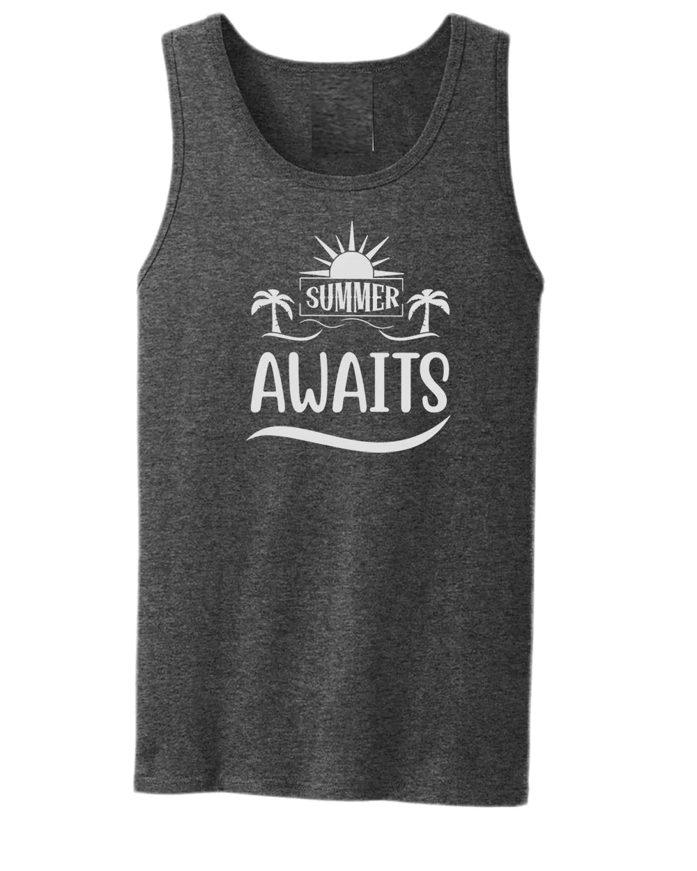 Summer awaits tank top, summer tank top, beach party tank top