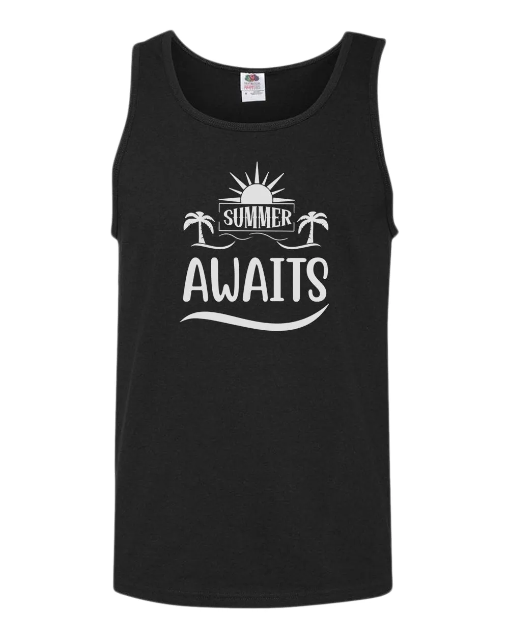 Summer awaits tank top, summer tank top, beach party tank top