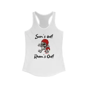 Sun's Out! Rum's Out! Slim Fit Tank