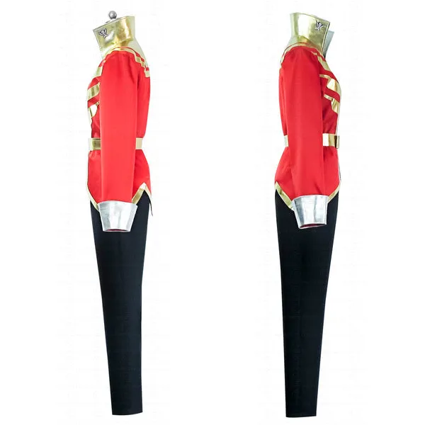 Super Megaforce Red Ranger Cosplay Costume
