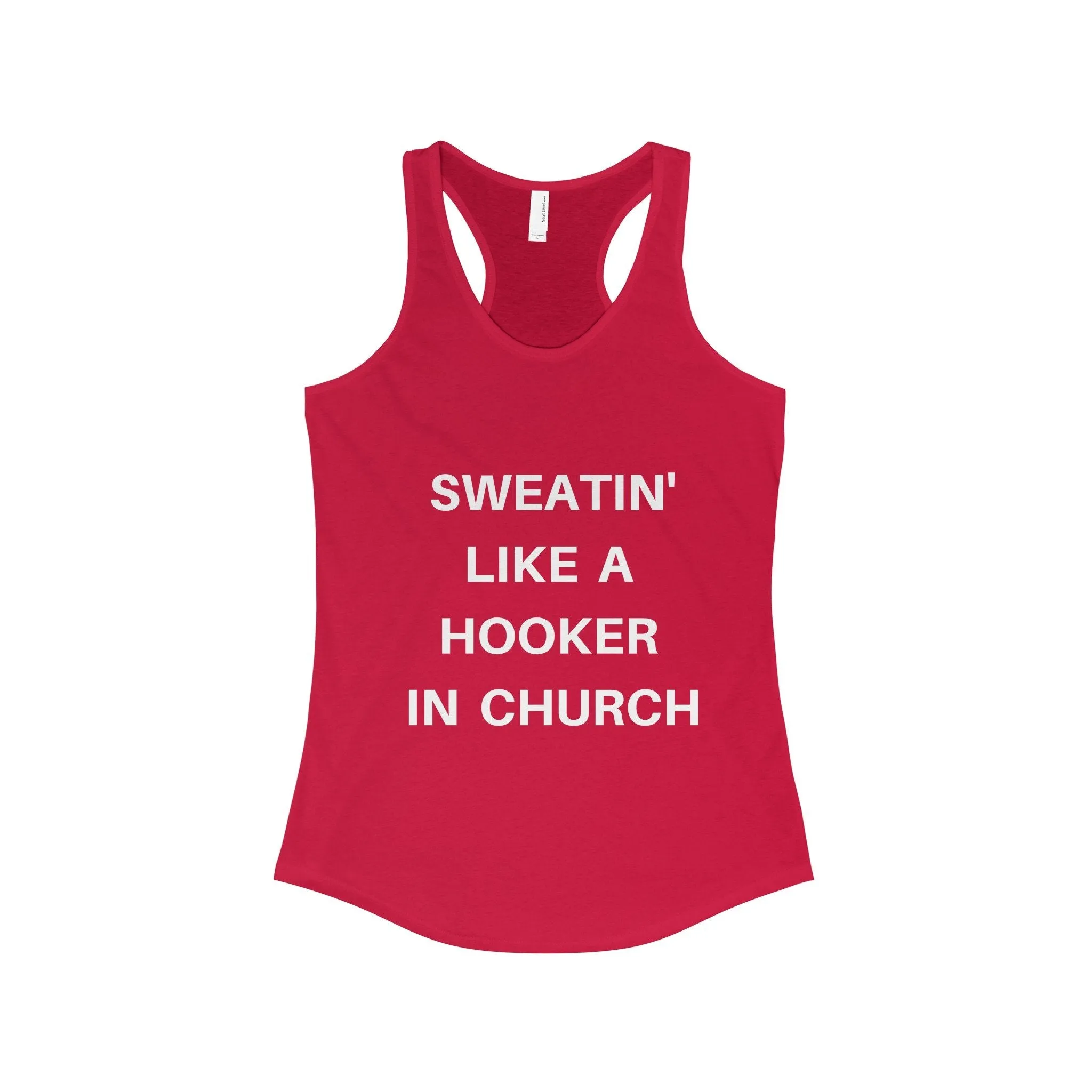 Sweatin' in Church Women's Workout Tank