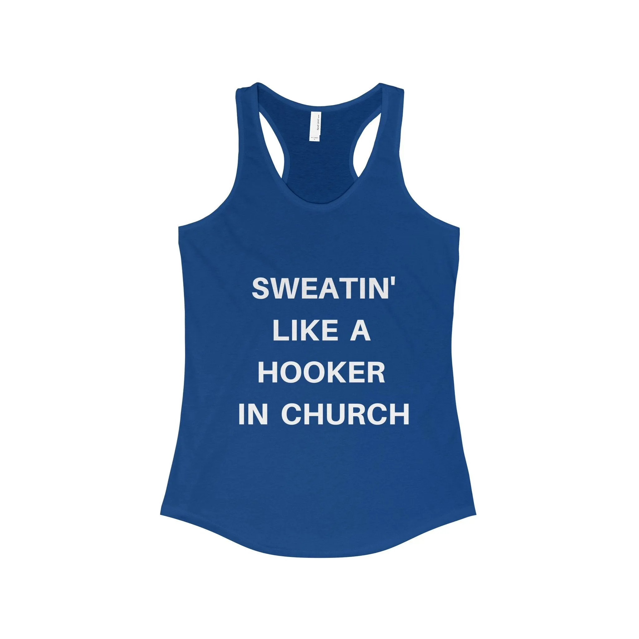 Sweatin' in Church Women's Workout Tank