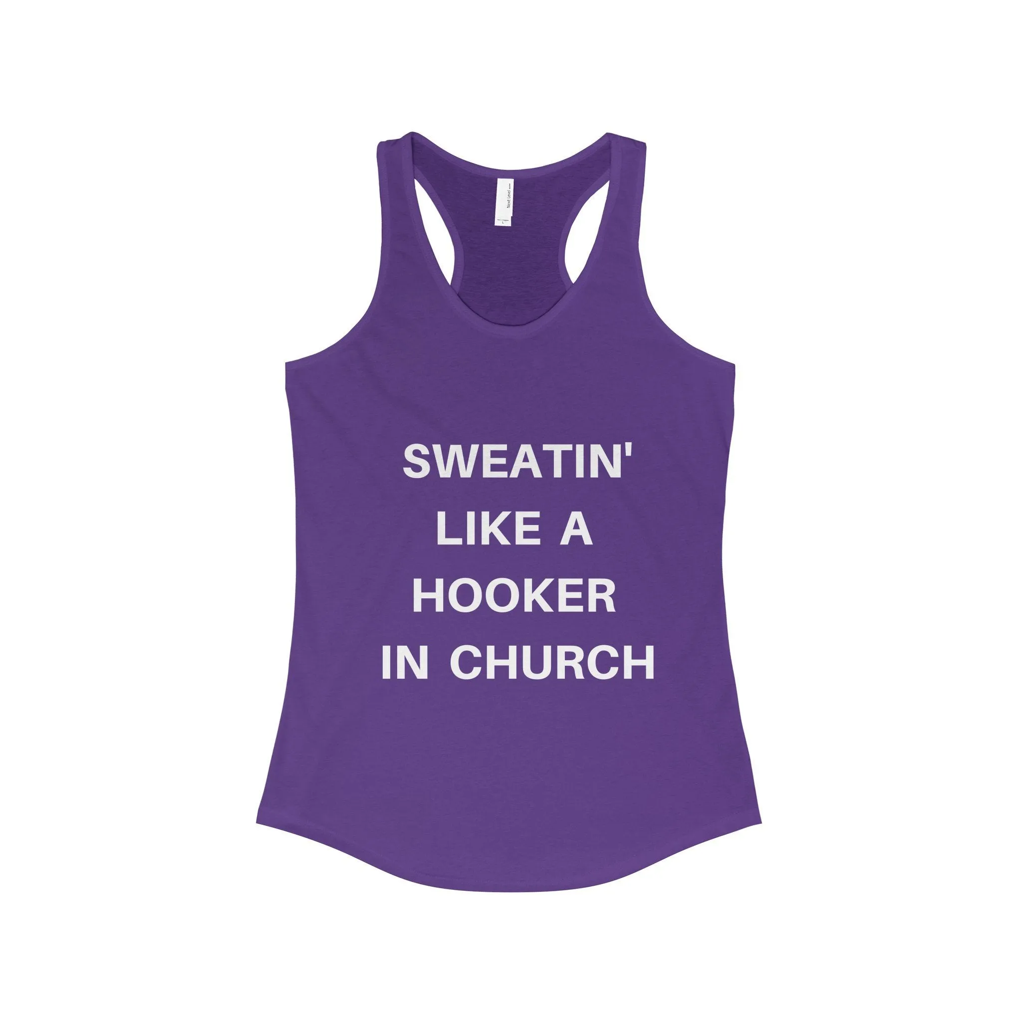 Sweatin' in Church Women's Workout Tank