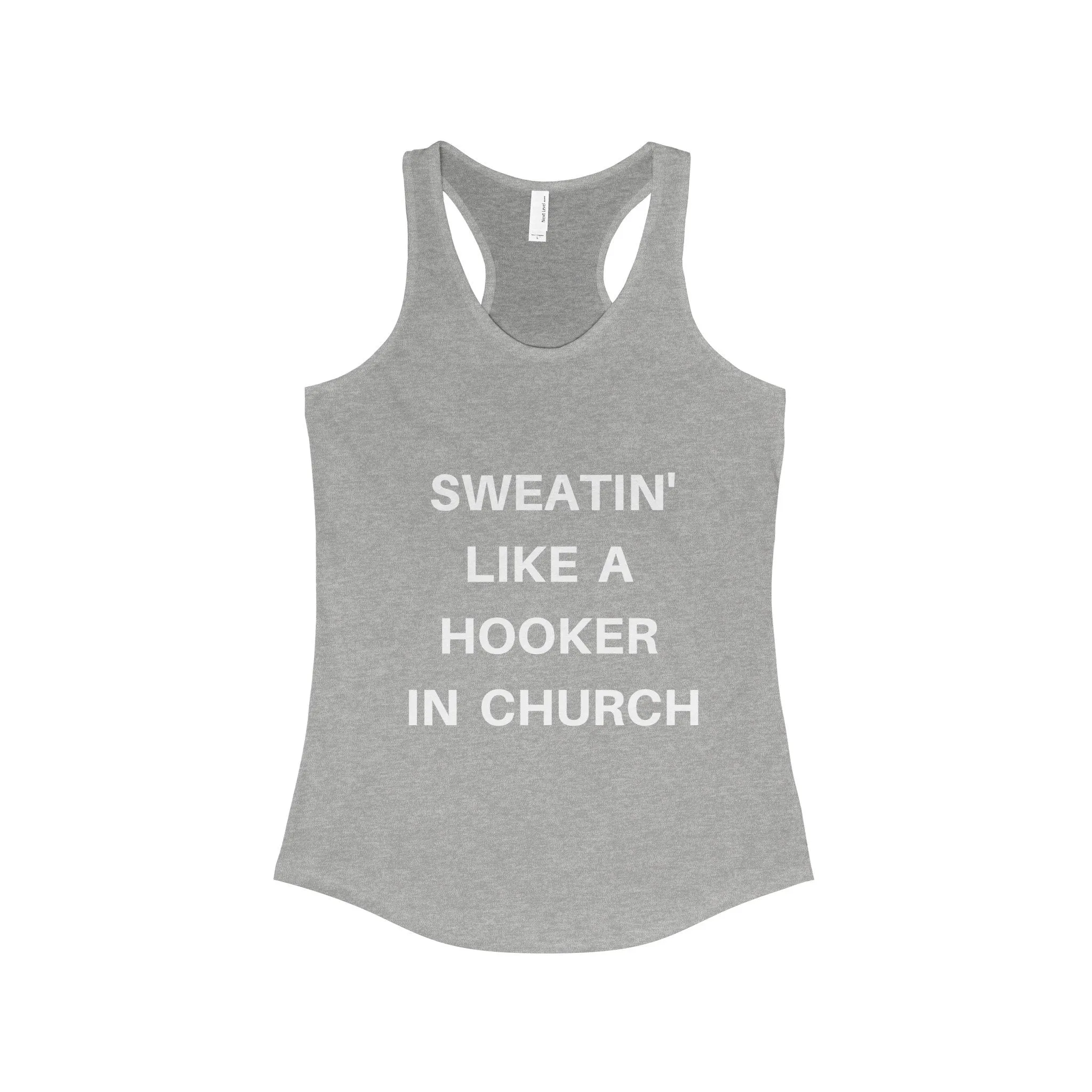 Sweatin' in Church Women's Workout Tank