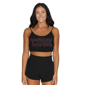 Syracuse Black Spaghetti Strap Tank