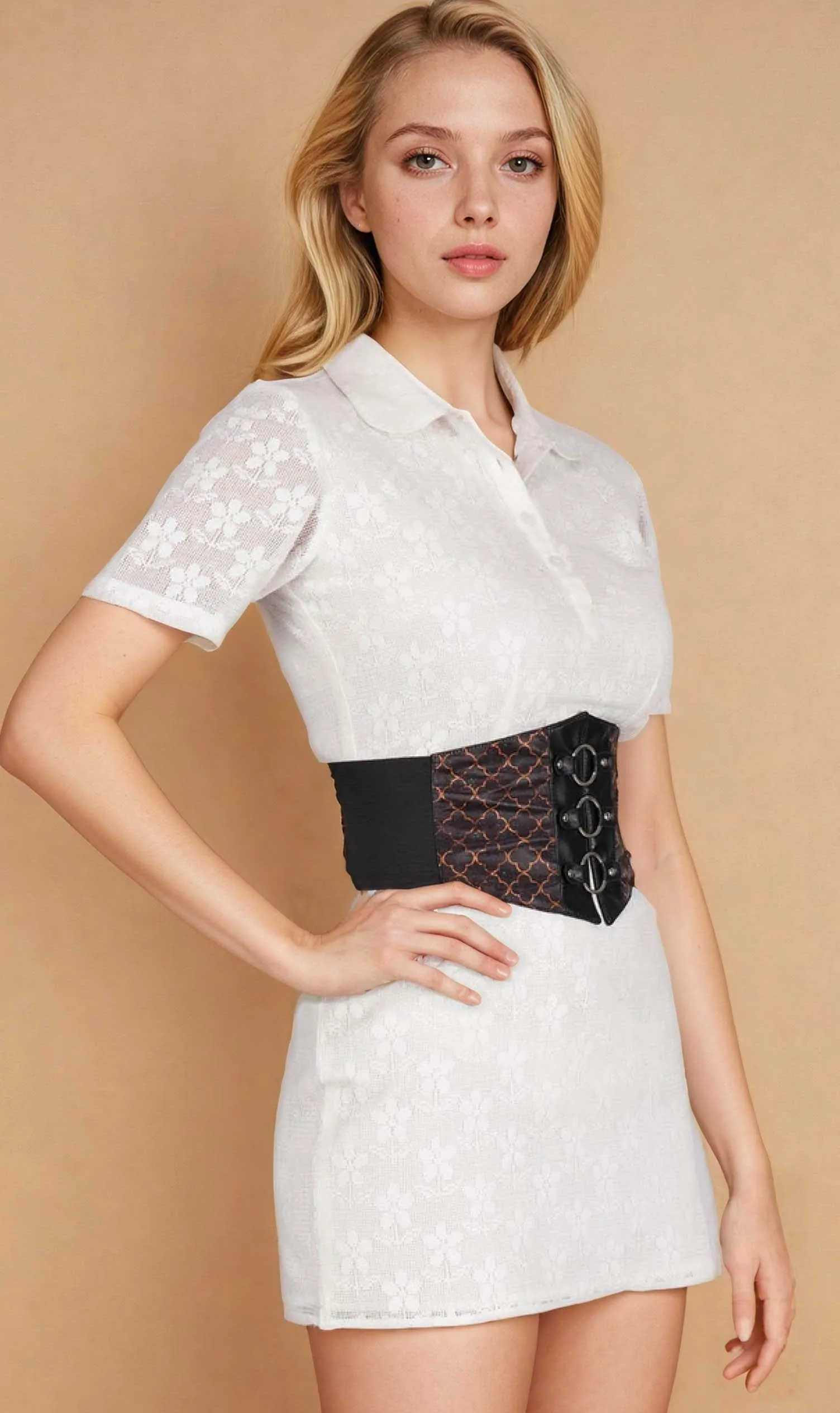 Tainn Satin Corset Belt