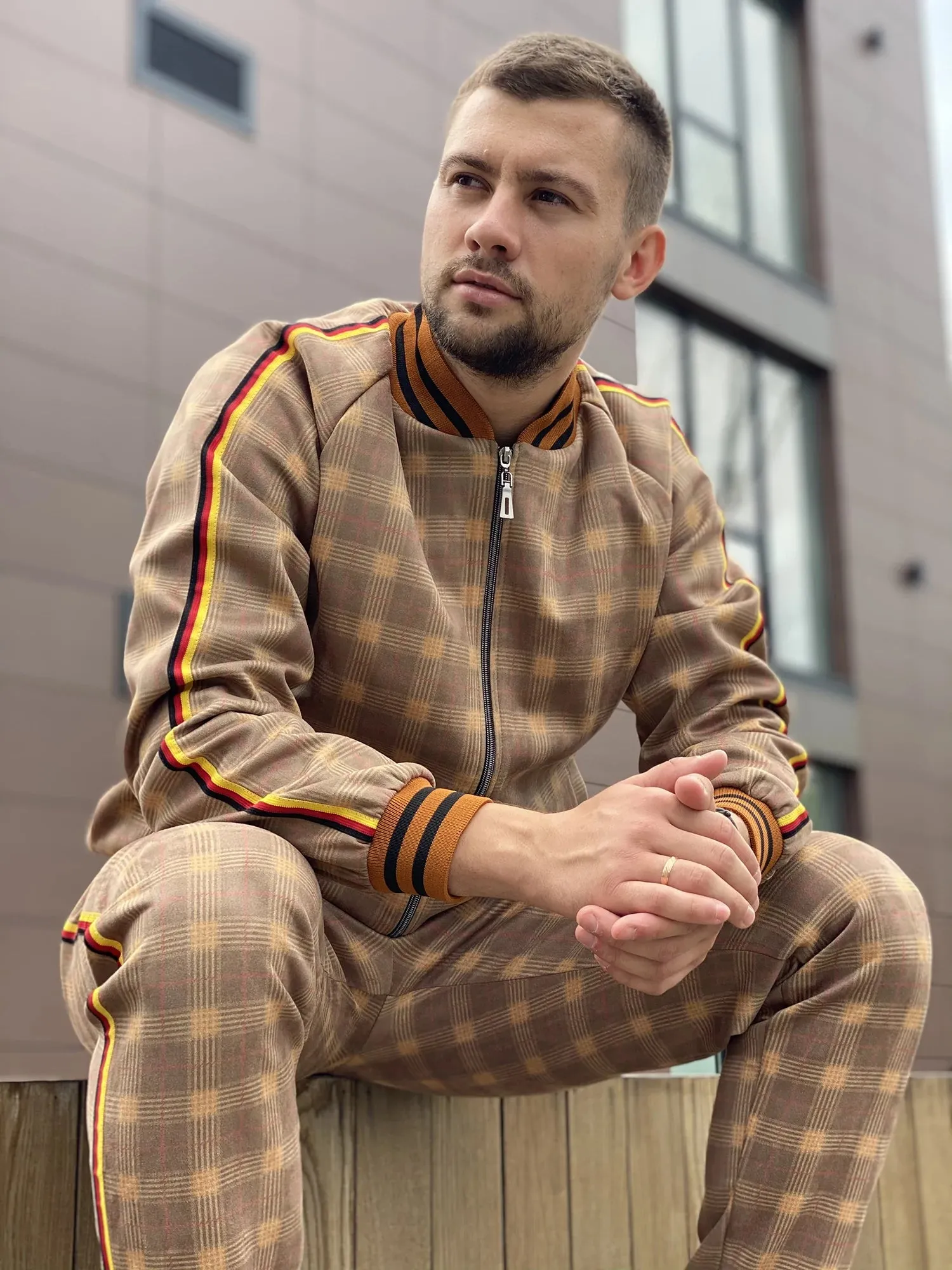 Tartan Tracksuit Men's - Toddlers tracksuits The Gentlemen