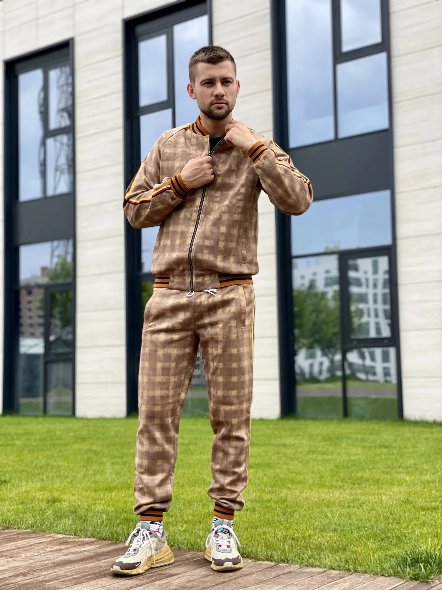 Tartan Tracksuit Men's - Toddlers tracksuits The Gentlemen