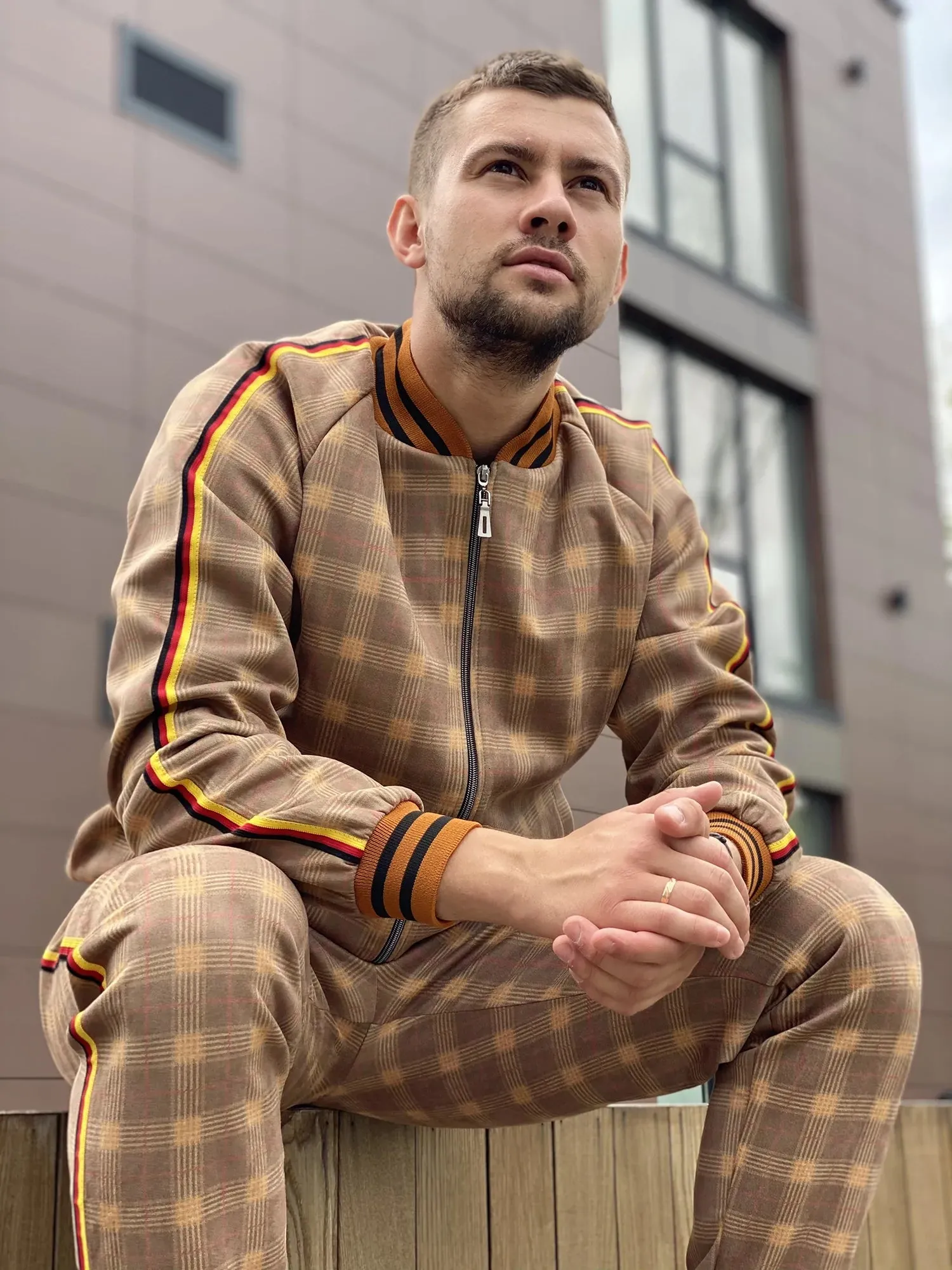 Tartan Tracksuit Men's - Toddlers tracksuits The Gentlemen