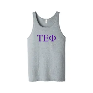Tau Epsilon Phi Fraternity Jersey Tank Top