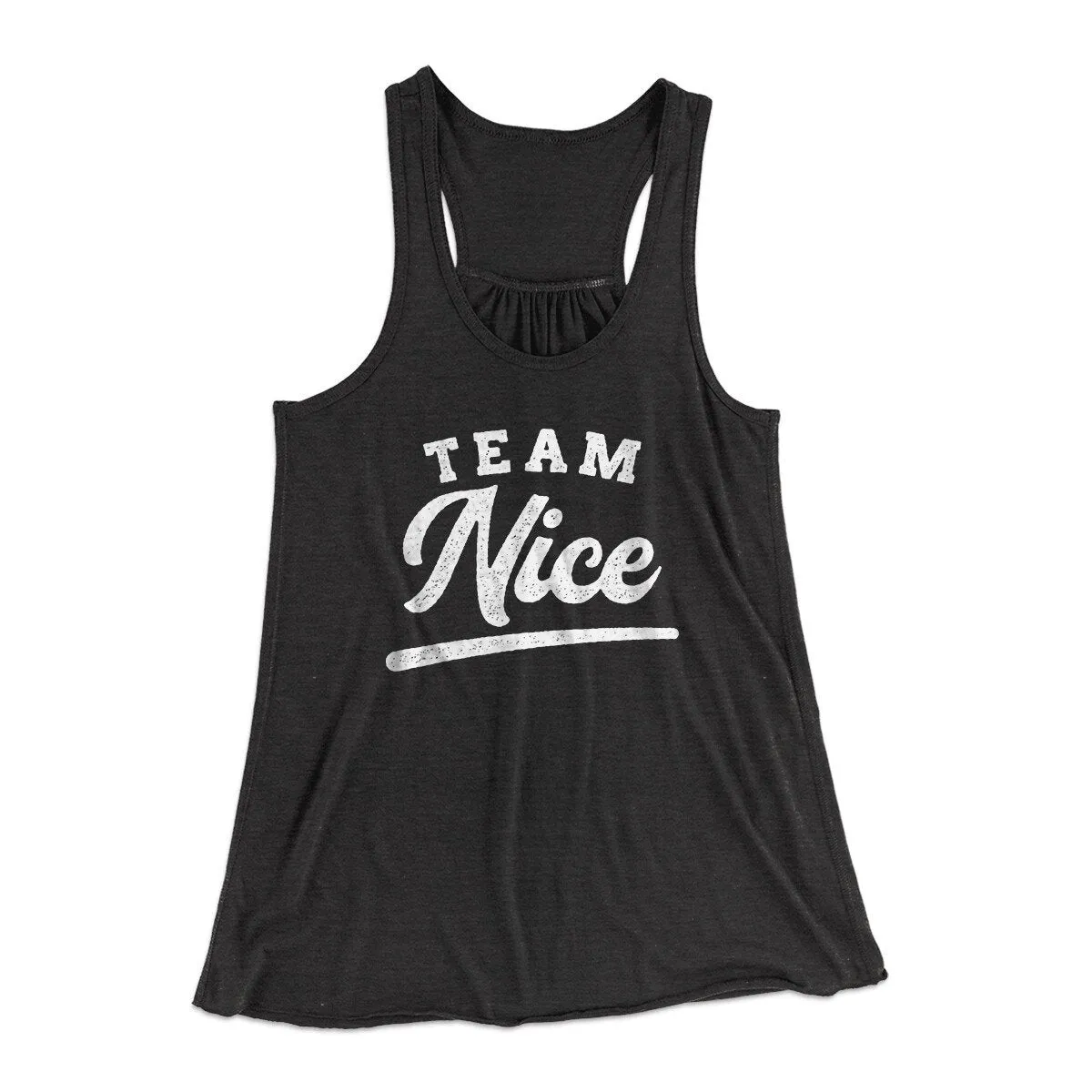 Team Nice Women's Flowey Racerback Tank Top