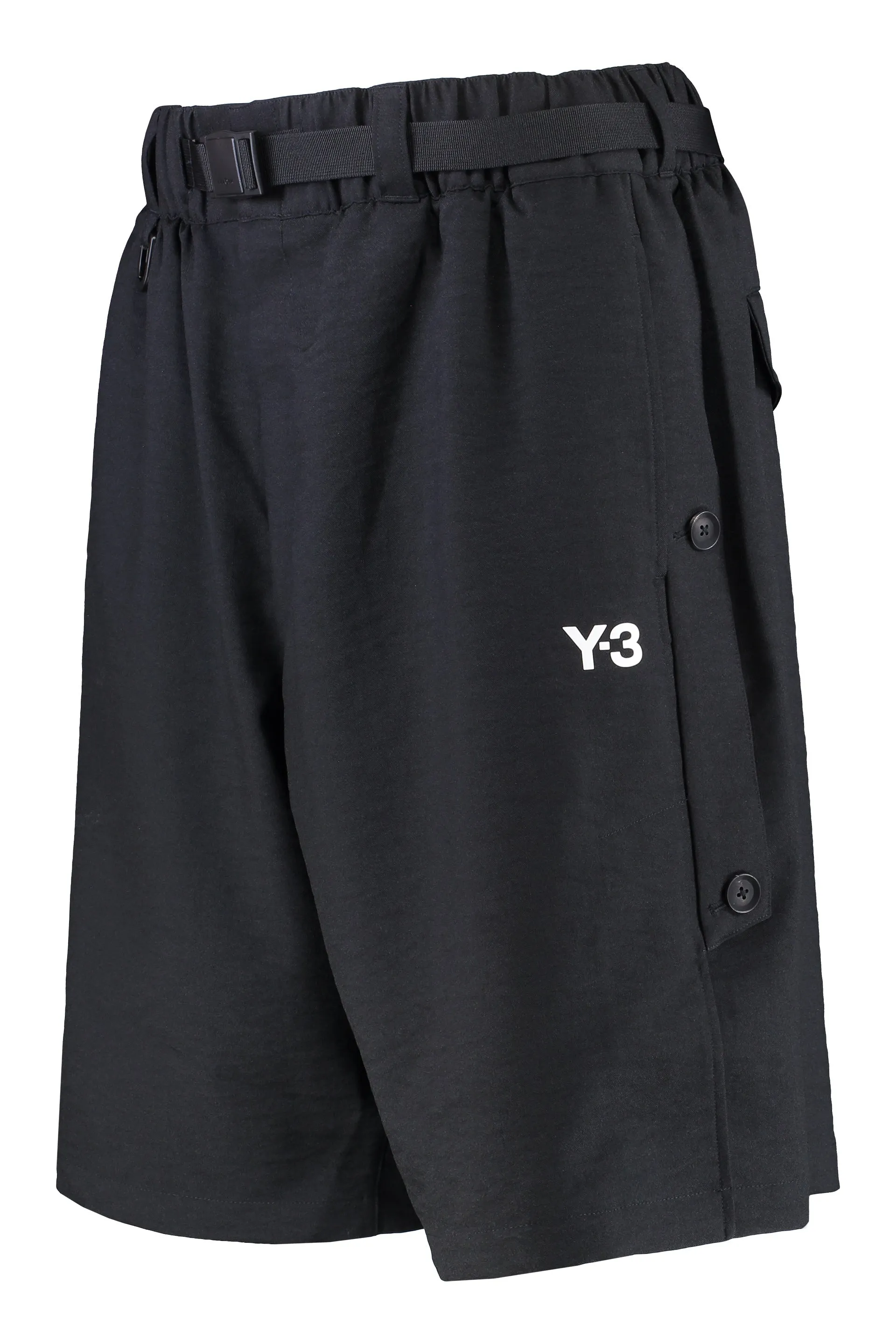 Techno fabric bermuda-shorts
