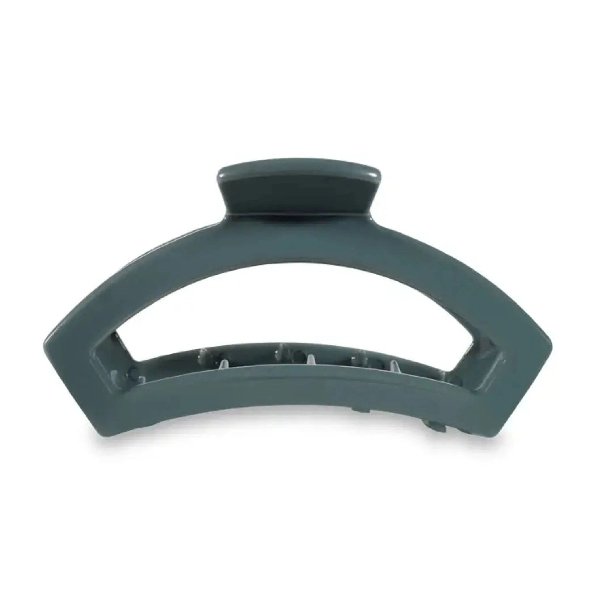 Teleties Large Open Hair Clip, Storm Blue