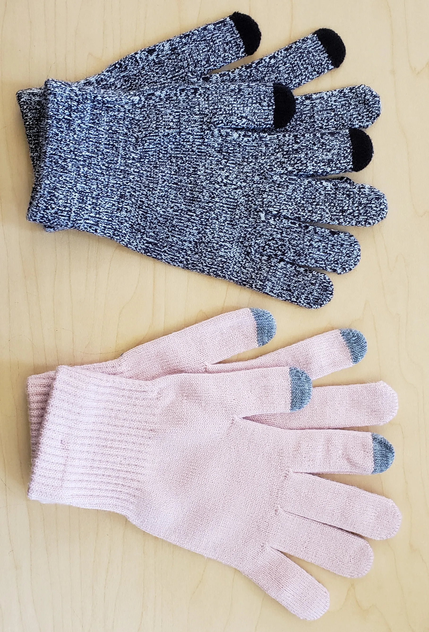 Textured Touch-Tech Gloves
