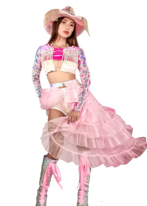 The Desert Princess Pink Overskirt