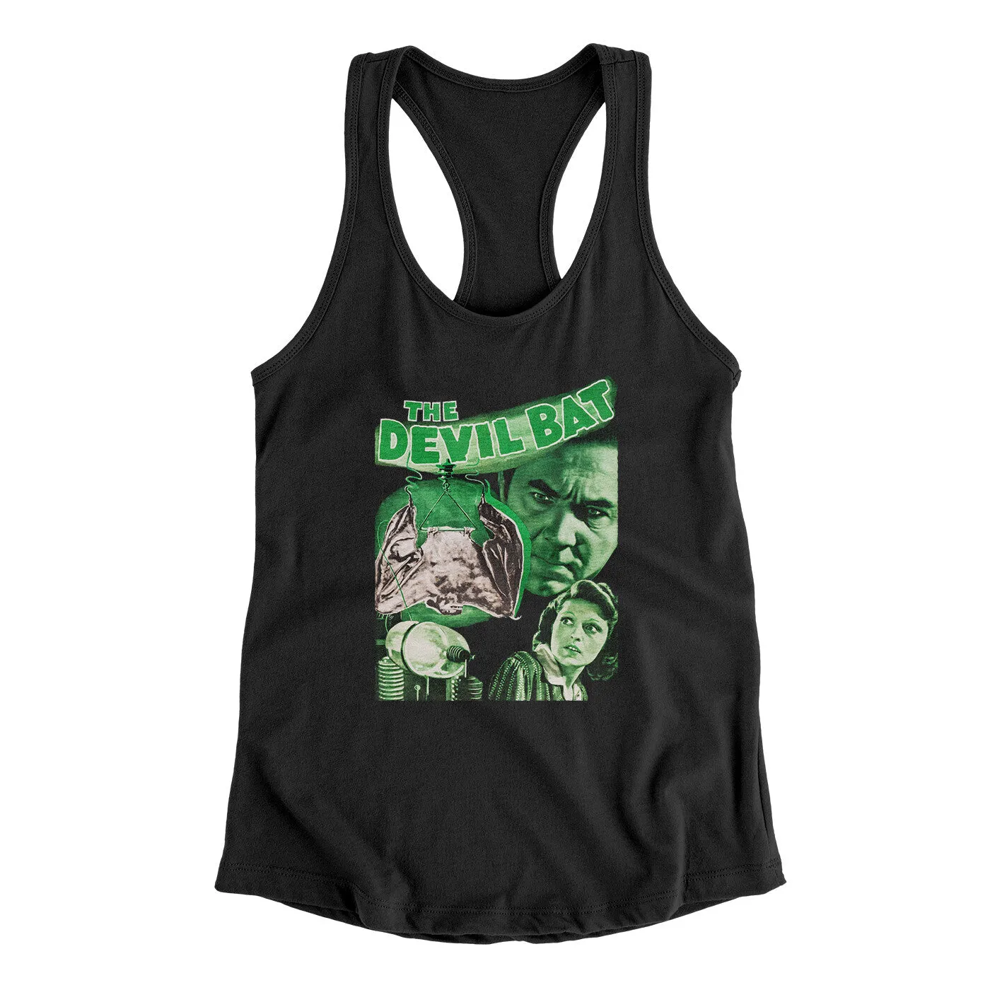 The Devil Bat Women's Racerback Tank