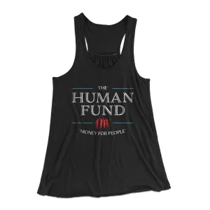 The Human Fund Women's Flowey Tank Top
